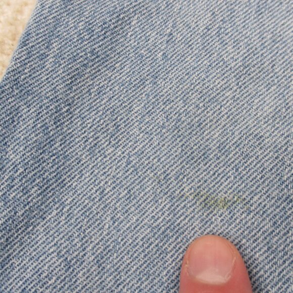 Levis Silvertab Jeans 'Womens 34 Blue Denim '94 Baggy Distressed 34x30 - Picture 8 of 16